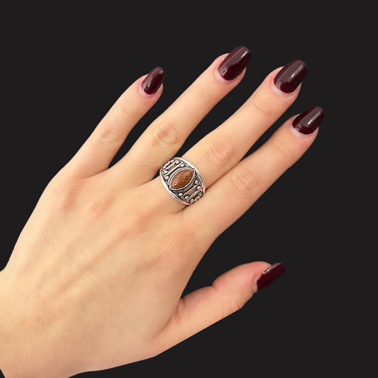 Anello con Pietra del Sole