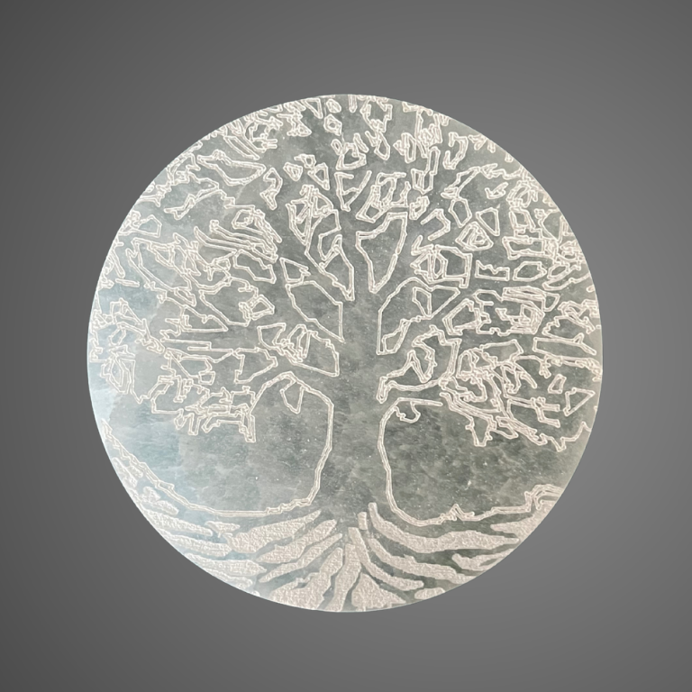 Piattino in Selenite – Albero della Vita