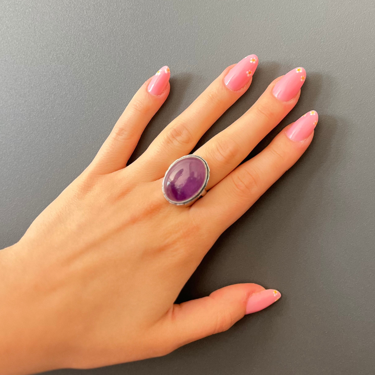 Anello in Ametista