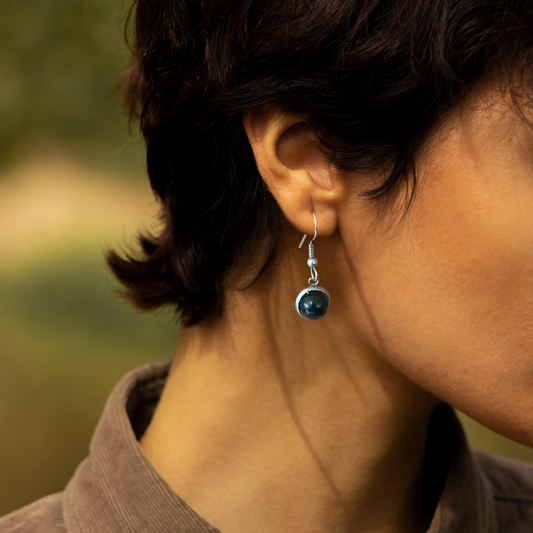 Orecchini in pietra naturale – Onice, Ametista o Quarzo