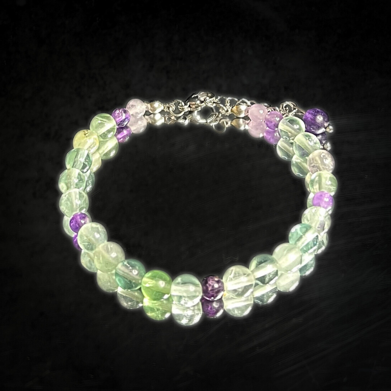 Bracciale Fluorite Naturale