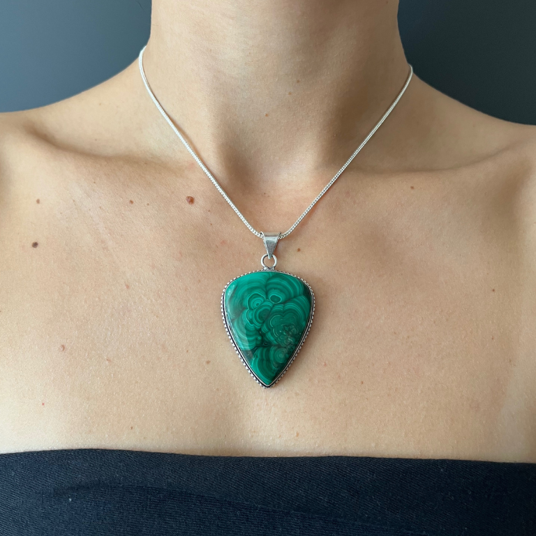 Ciondoli in Malachite