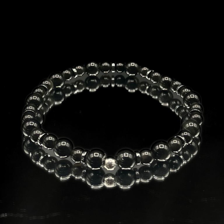 Pulsera de Obsidiana – Fuerza y Protección