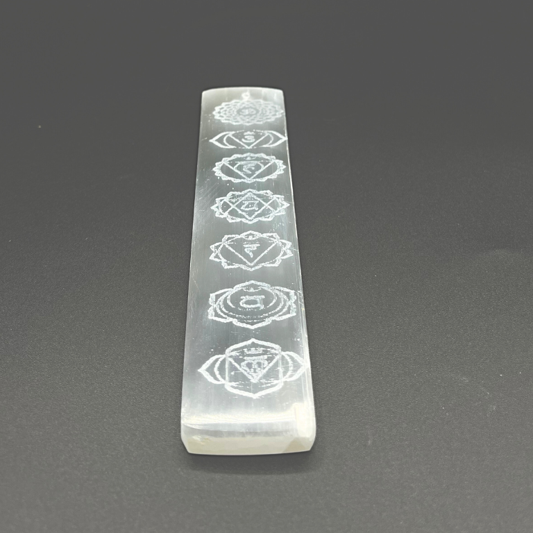 Piattino di Selenite - 7 Chakra Sci