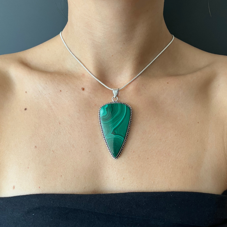 Ciondoli in Malachite