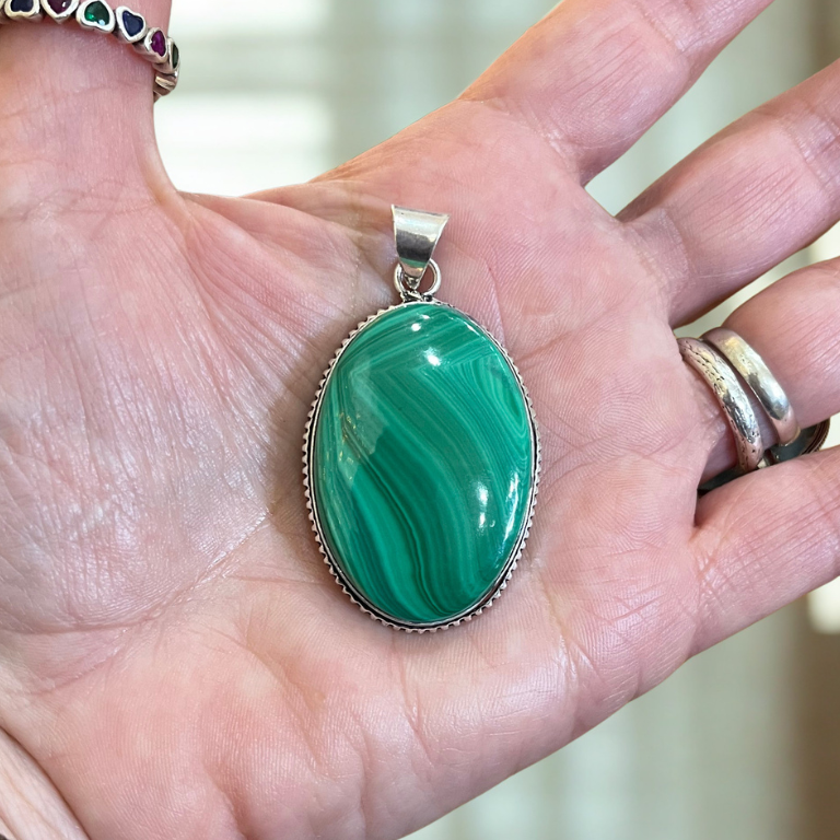 Ciondoli in Malachite