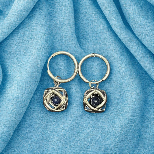 Orecchini Genesa con Pietra Naturale