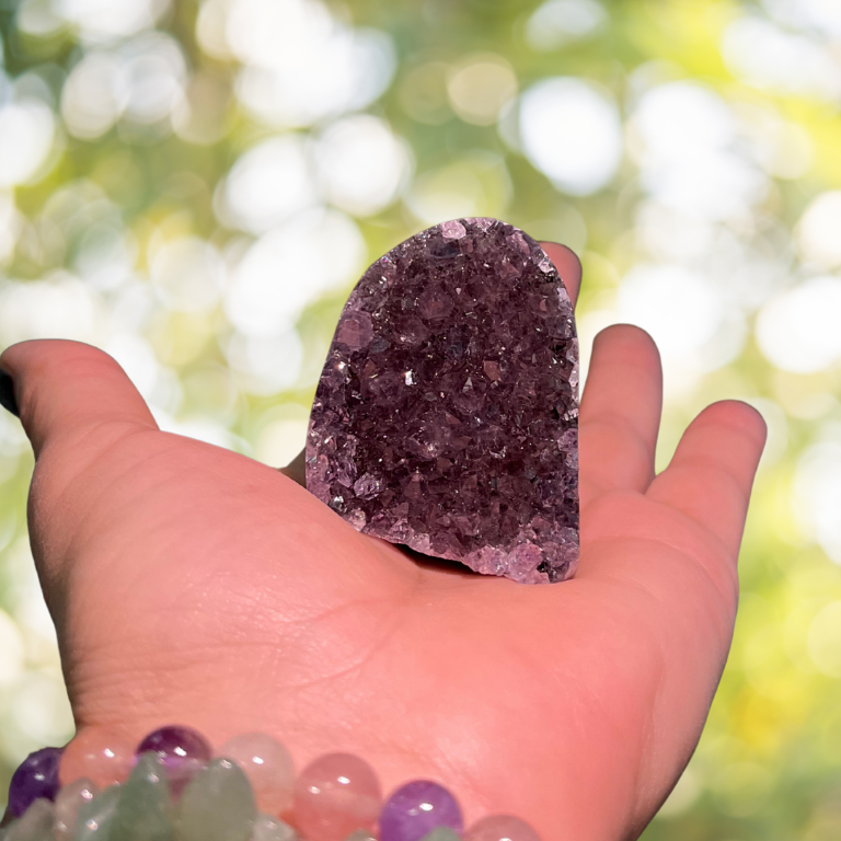 Drusa di Ametista Naturale Taglia piccola