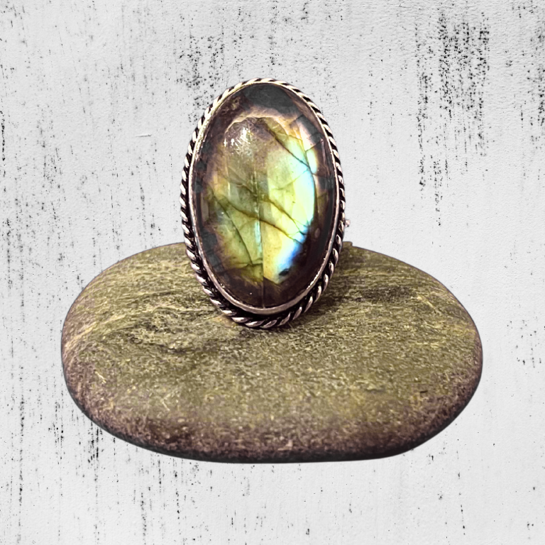 Anelli in Labradorite