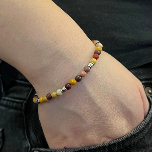 Bracciale in Mookaite – Energia e Coraggio