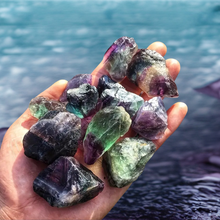 Fluorite grezza