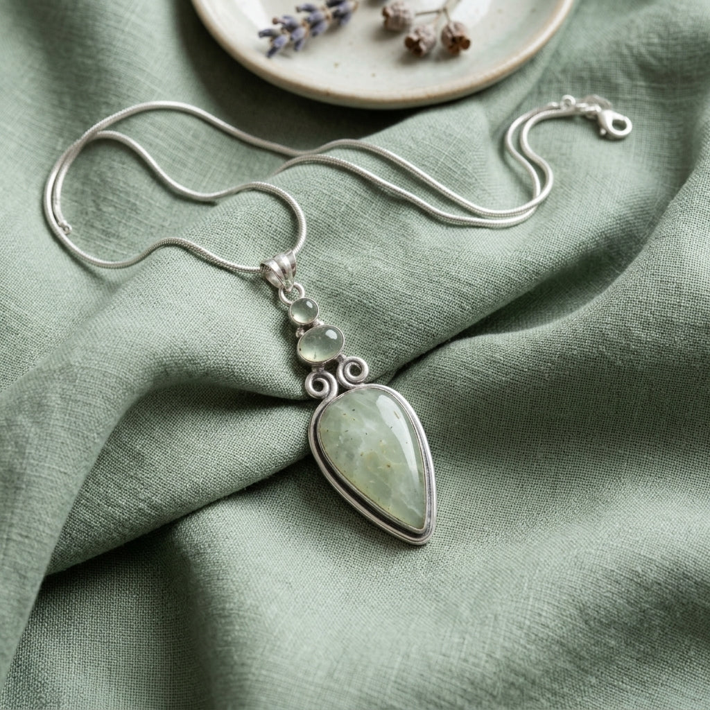 Ciondolo Acquamarina in Argento 925
