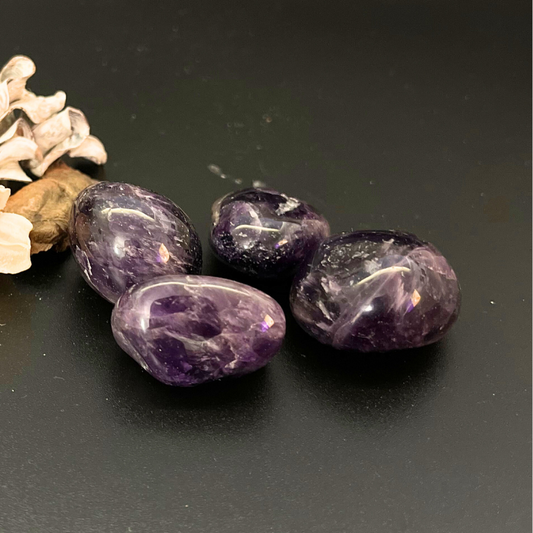NATURAL TUMBLED AMETHYST