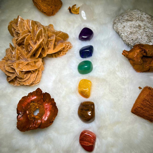SET 7/14 CHAKRA STONES