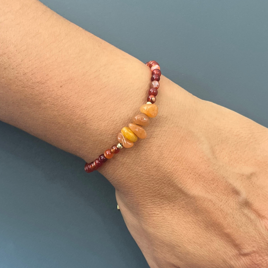 Bracciale in Corniola