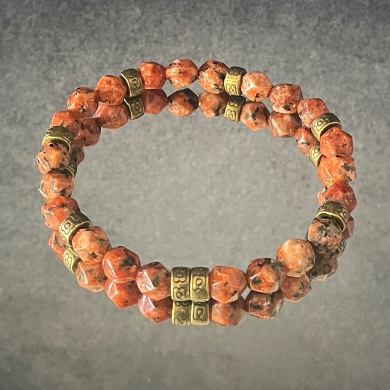 Bracciale in Diaspro Brecciato
