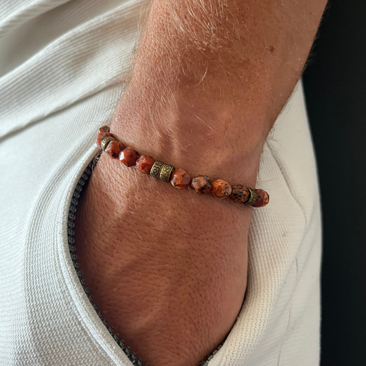 Bracciale in Diaspro Brecciato