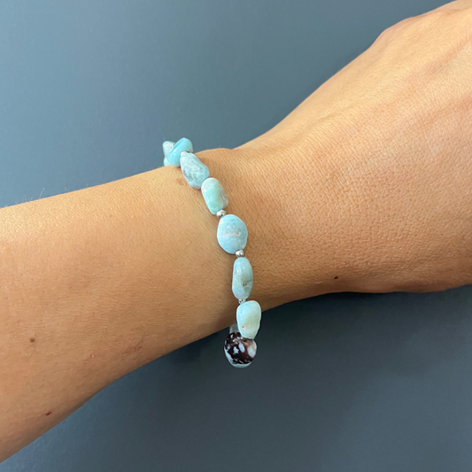 Bracciale in Larimar