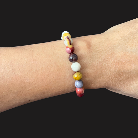 Bracciale in Mookaite