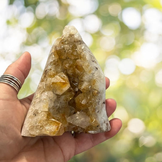 Drusa di Quarzo Citrino