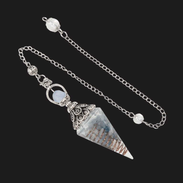 Péndulo cónico de amatista