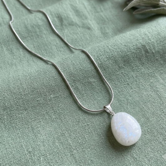 Collana con Ciondolo Pietra di Luna