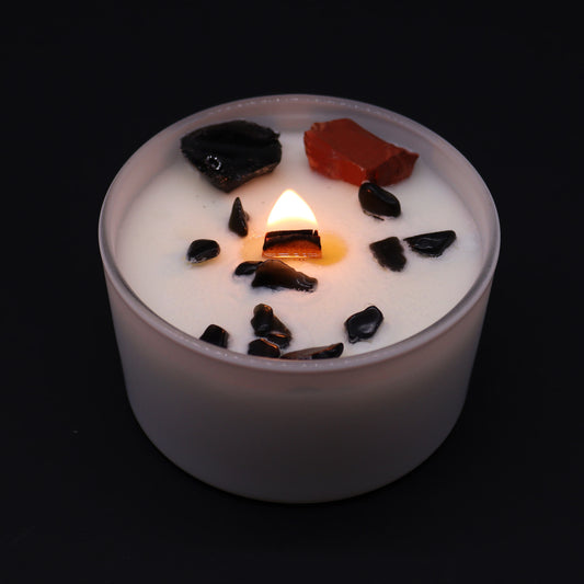Candela Agata Nera e Diaspro Rosso