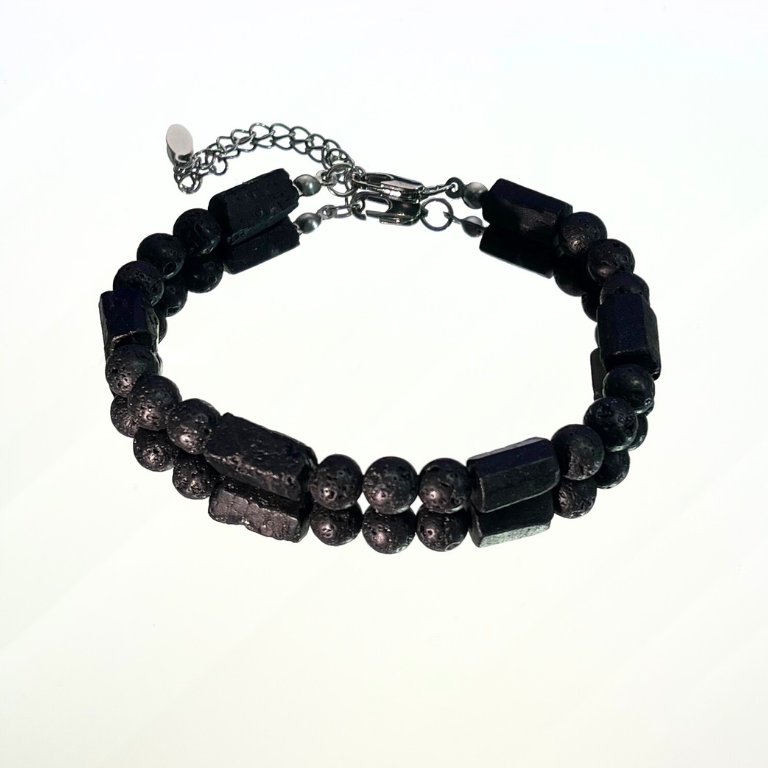 Bracciale in Tormalina Nera