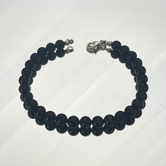Bracciale in Tormalina Nera