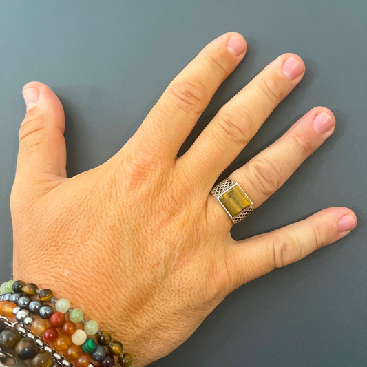 Anello Occhio di Tigre