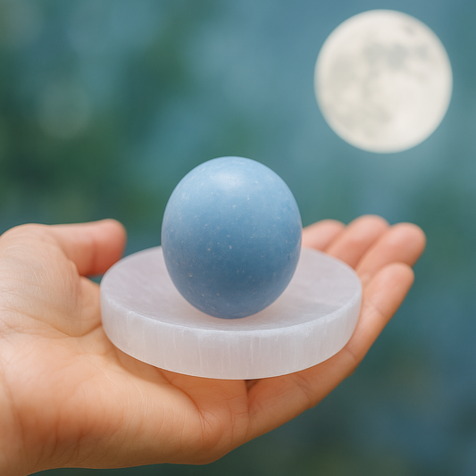 Angelite: la pietra della comunicazione angelica e della pace interiore