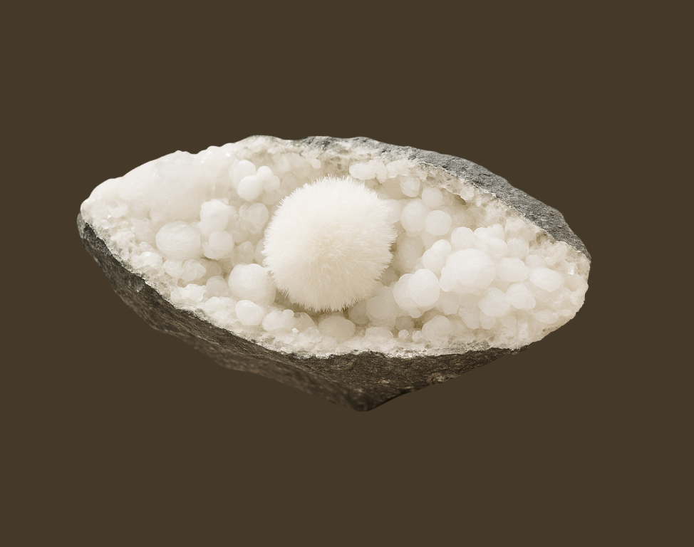 Okenite: la pietra della purezza e del perdono