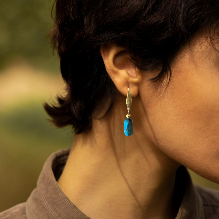 Pendientes Super Seven (2 piedras)