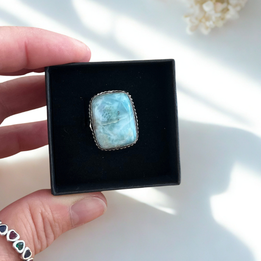 Anelli in Larimar