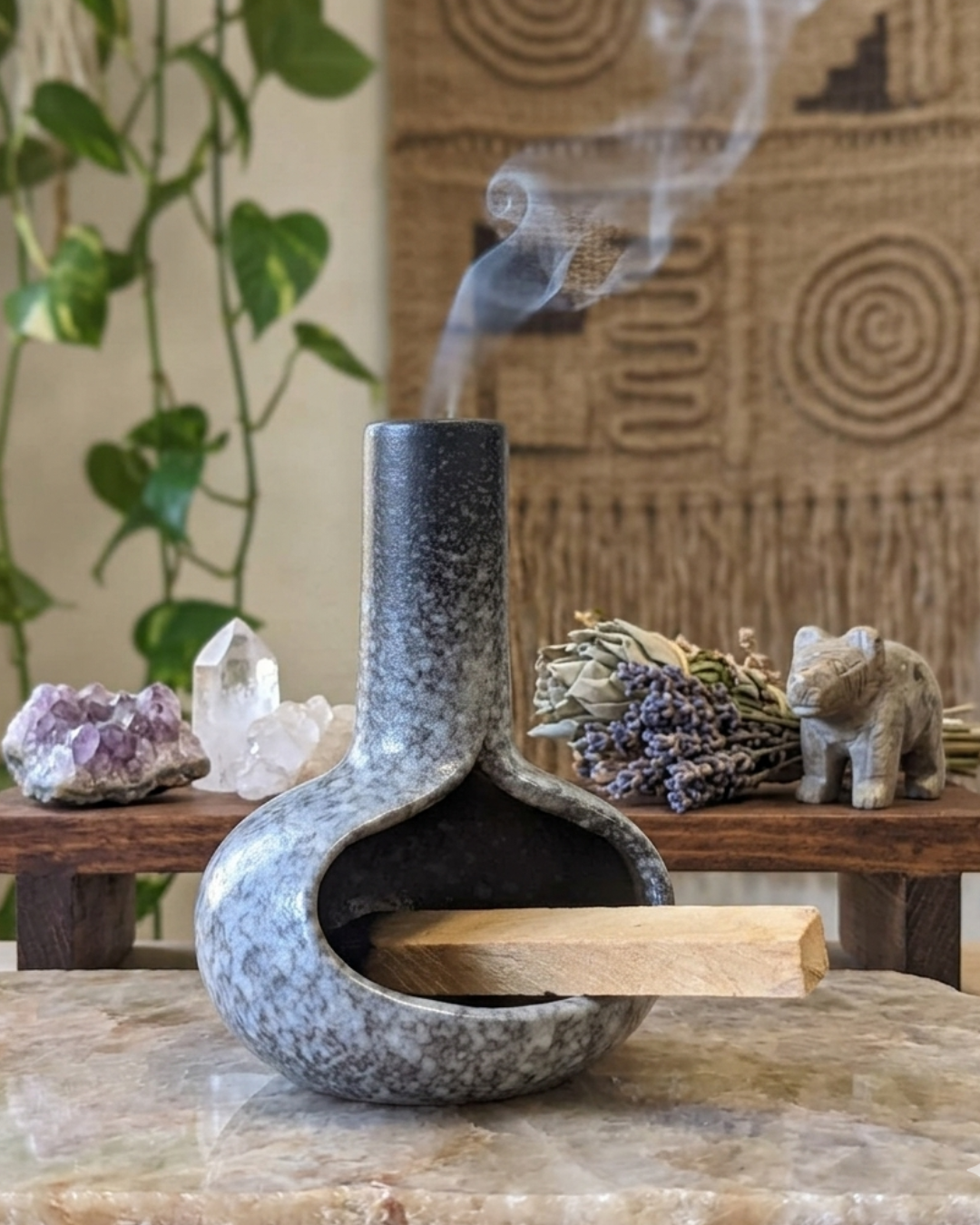 Bruciatore per Fumigazioni in Ceramica