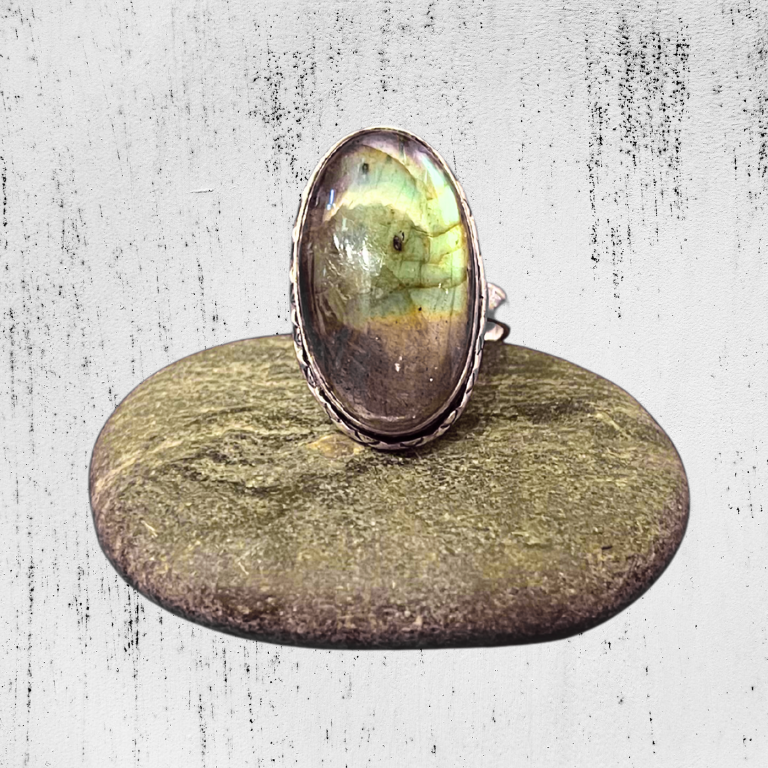 Anelli in Labradorite