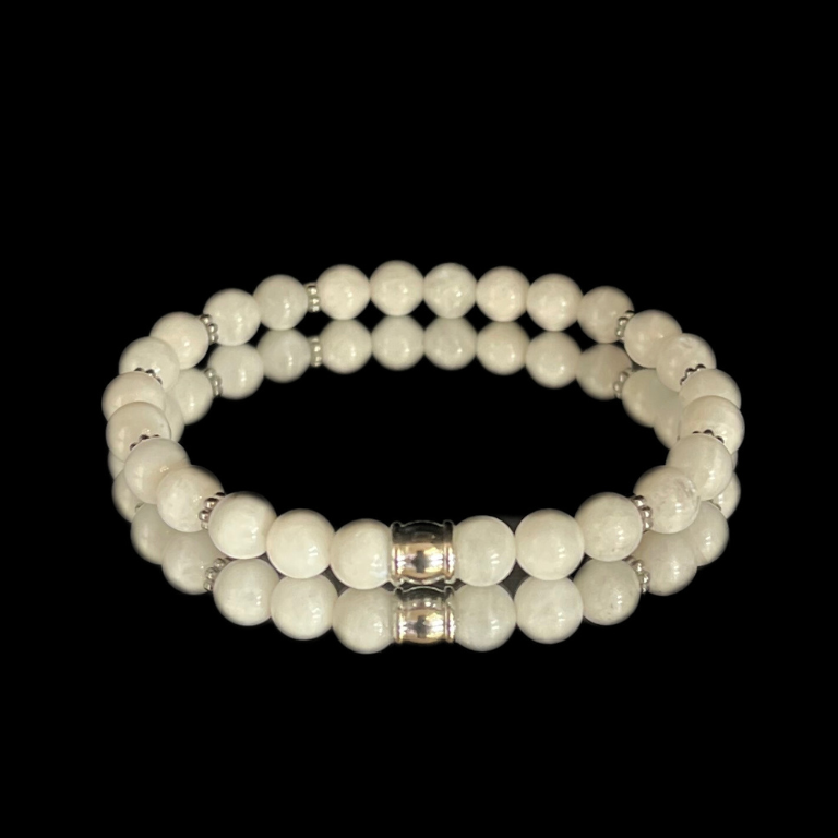 Pulsera de piedra lunar