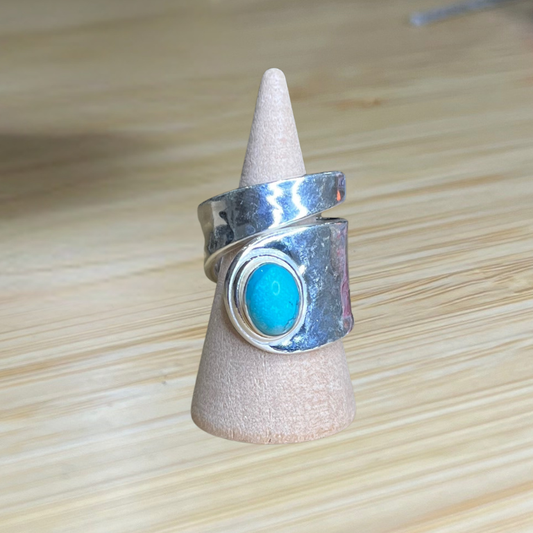 Anello Regolabile con Turchese