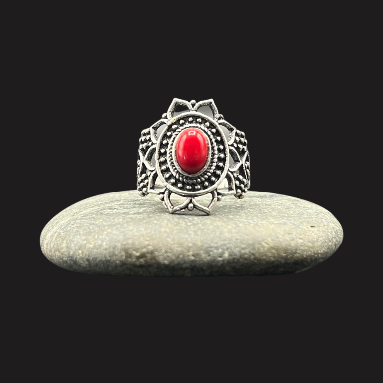 Anello in Corallo rosso
