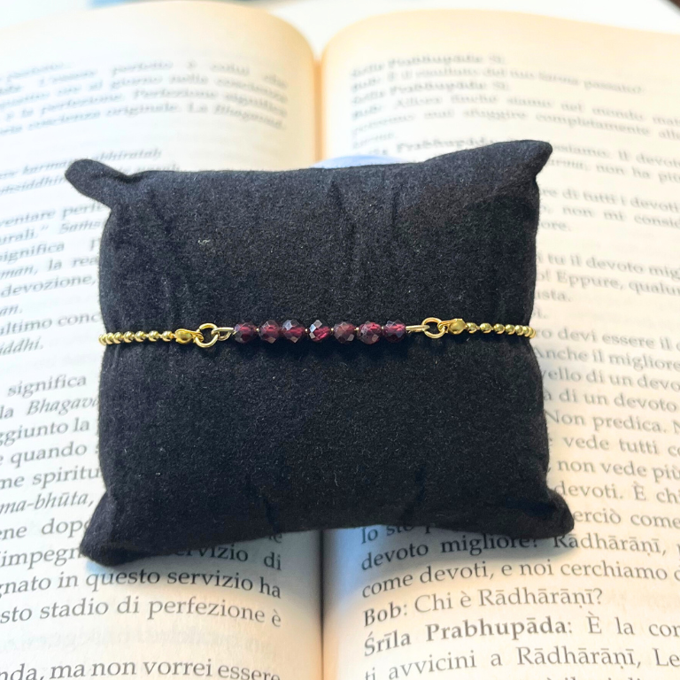 Bracciali con Pietre Naturali su catena dorata