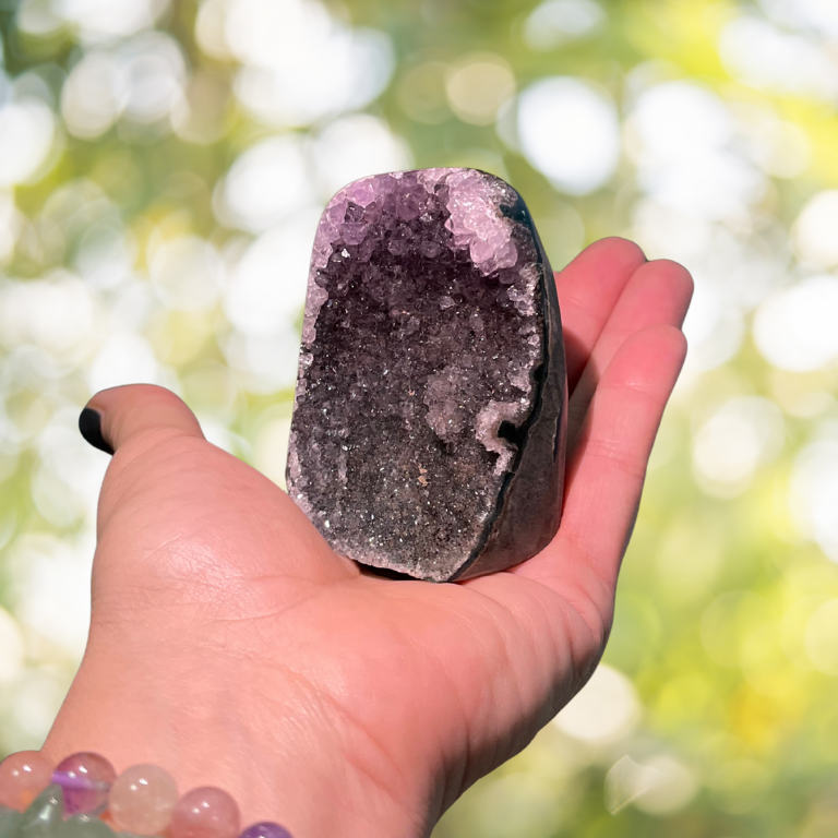 Drusa di Ametista Naturale Taglia piccola