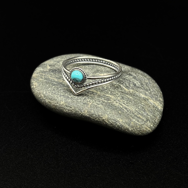 Anillo de plata 925 con turquesa