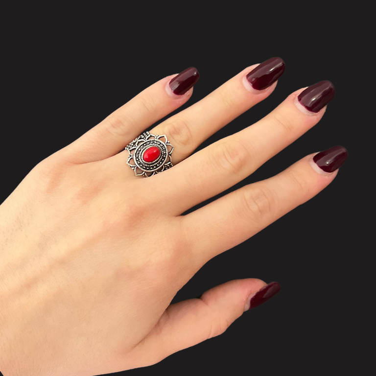 Anello in Corallo rosso