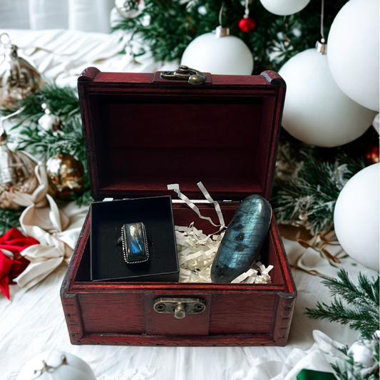 Forziere Labradorite - Protezione e Trasformazione Interiore