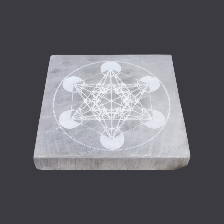 Piattino di Selenite- Metatron