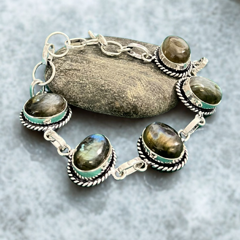 Bracciale in Labradorite
