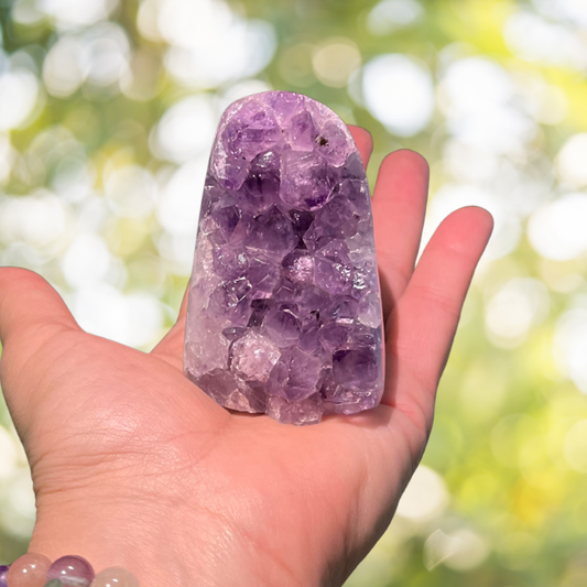 Drusa di Ametista Naturale Taglia piccola
