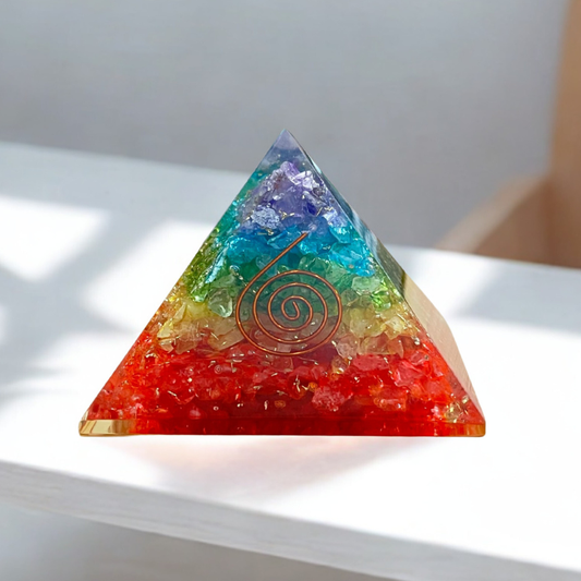 Piramide Orgonite 7 Chakra