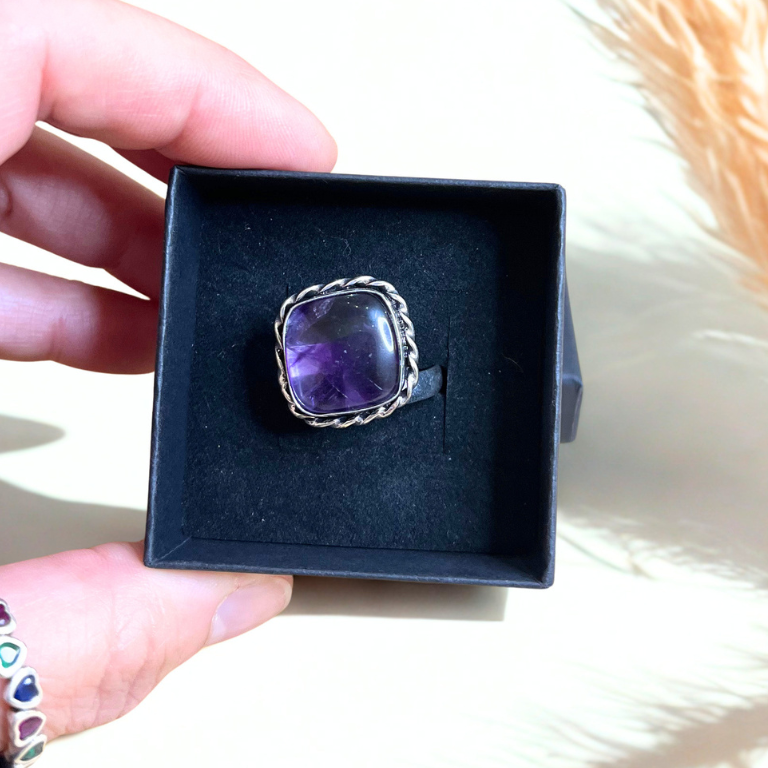 Anello in Ametista