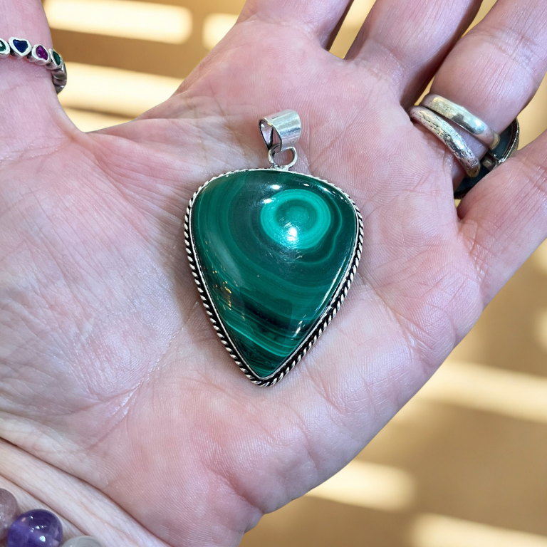 Ciondoli in Malachite